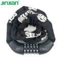 6x1000mm bicycle combination bike chain lock